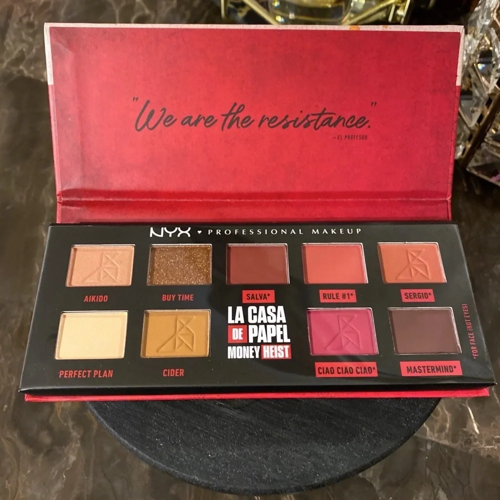 NYX-Professional Makeup-Money Heist - La Casa De Papel-El Profesor Eye Palette